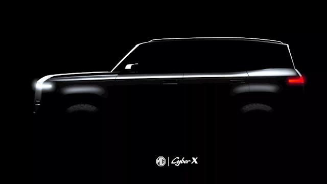 MG Cyber X SUV to Debut at Shanghai Auto Show with Bold Futuristic Design