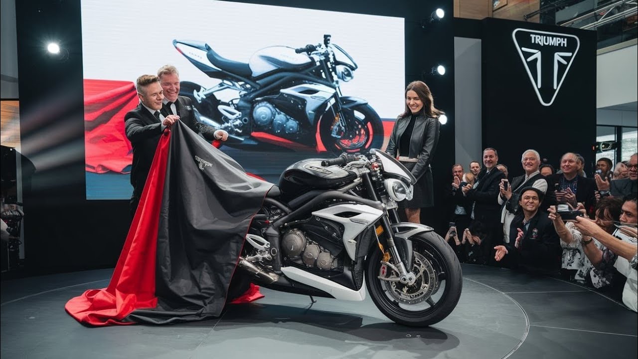 Triumph has unveiled the 2025 iteration of the Speed T4