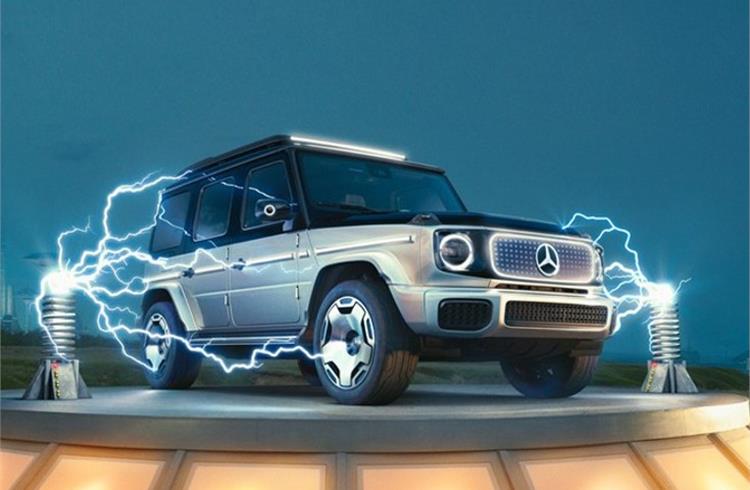 Mercedes Benz EQG Electric SUV to be Showcased at Bharat Mobility