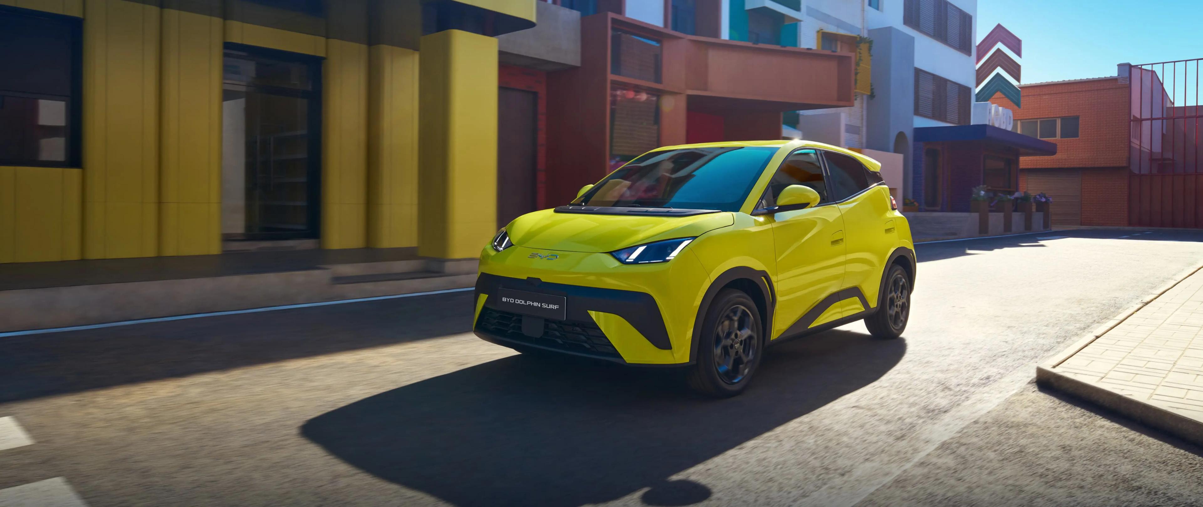 BYD Dolphin Surf Unveiled with 507 Km Range Targets Europes Affordable EV Market