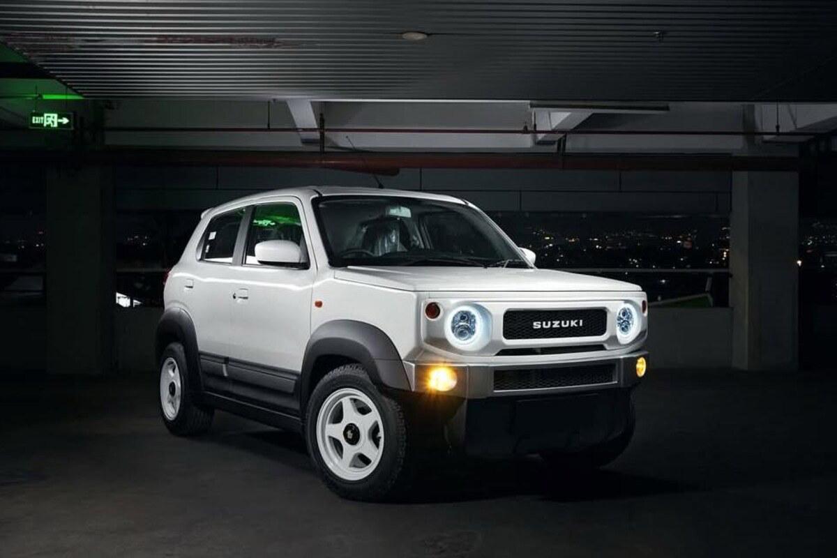 Maruti S Presso Modified to Look Like Jimny A Compact SUV Makeover