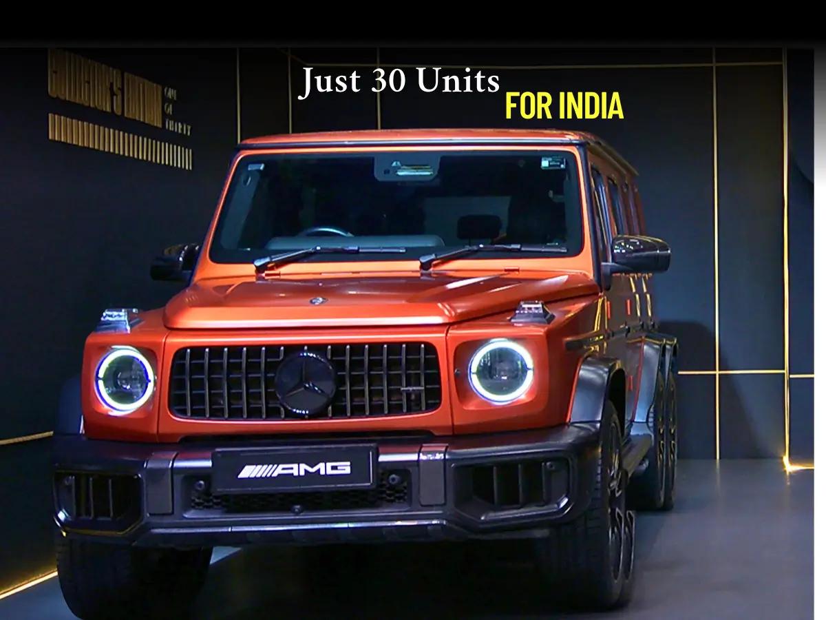 Mercedes AMG G 63 Collectors Edition Launched in India