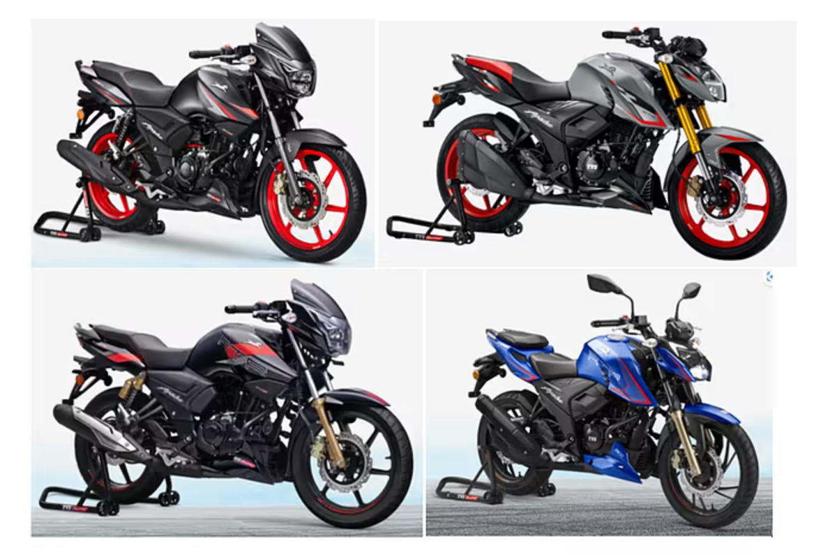 TVS Apache Series Crosses 4 Lakh Sales in FY2025