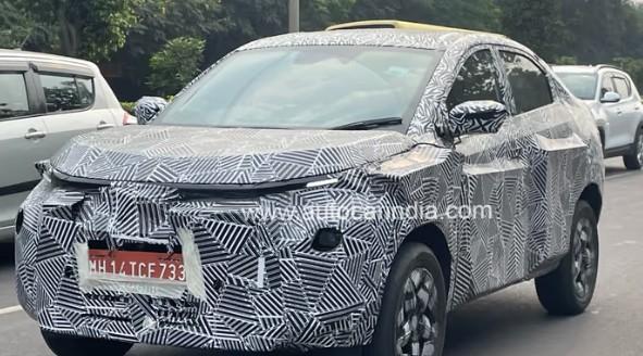 Tata Curvv CNG Spied Testing in Pune Hinting at Upcoming Launch
