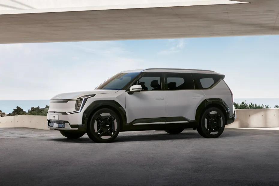 Kia EV9 Electric SUV Spy Shots Expected Features and Launch Date in India
