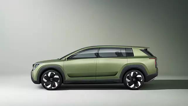 Skoda Teases Production of Vision 7S Previews Upcoming Electric SUV