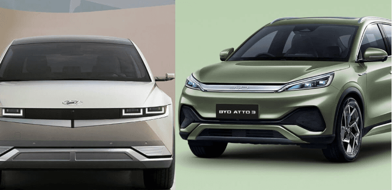 BYD Seal and Hyundai Ioniq 5 A Comparative Analysis of the Premium Electric Vehicles in India"