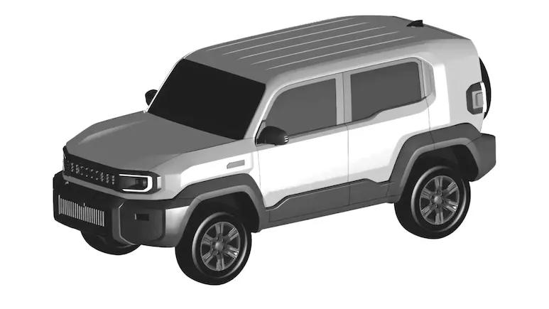 The Toyota FJ Cruisers leaked design patent offers a glimpse into a vehicle